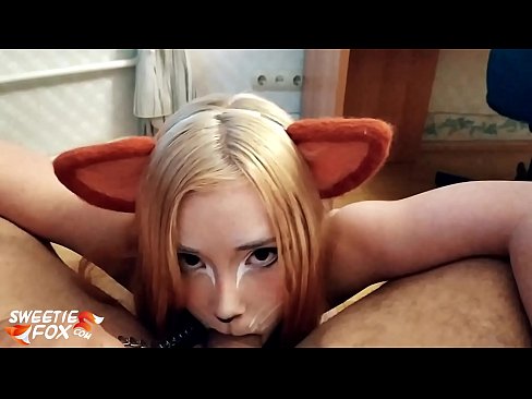 ❤️ Кицунэ глытае член і канчае ў рот ️ Порна vk у порна be.ttsex.ru